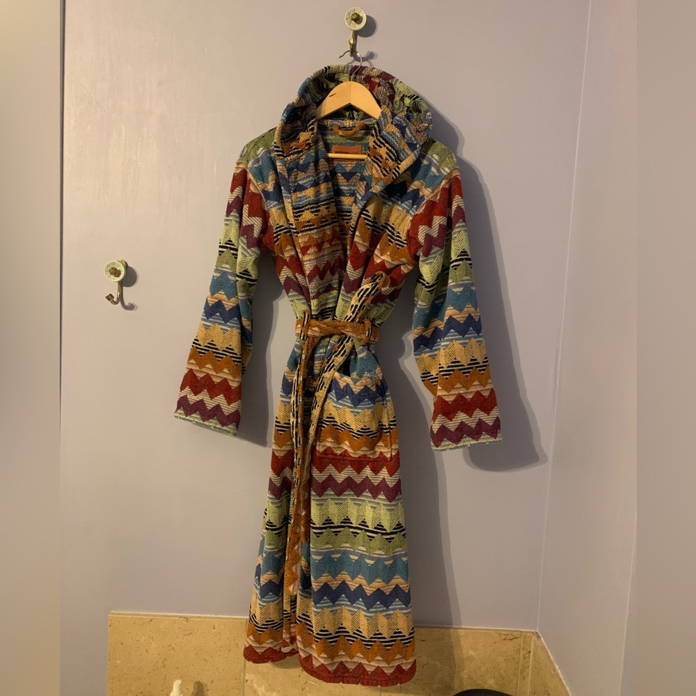 Missoni bathrobe